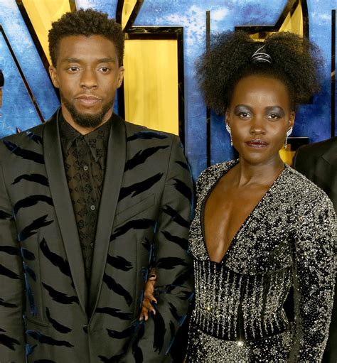 chadwick boseman and lupita nyong'o relationship